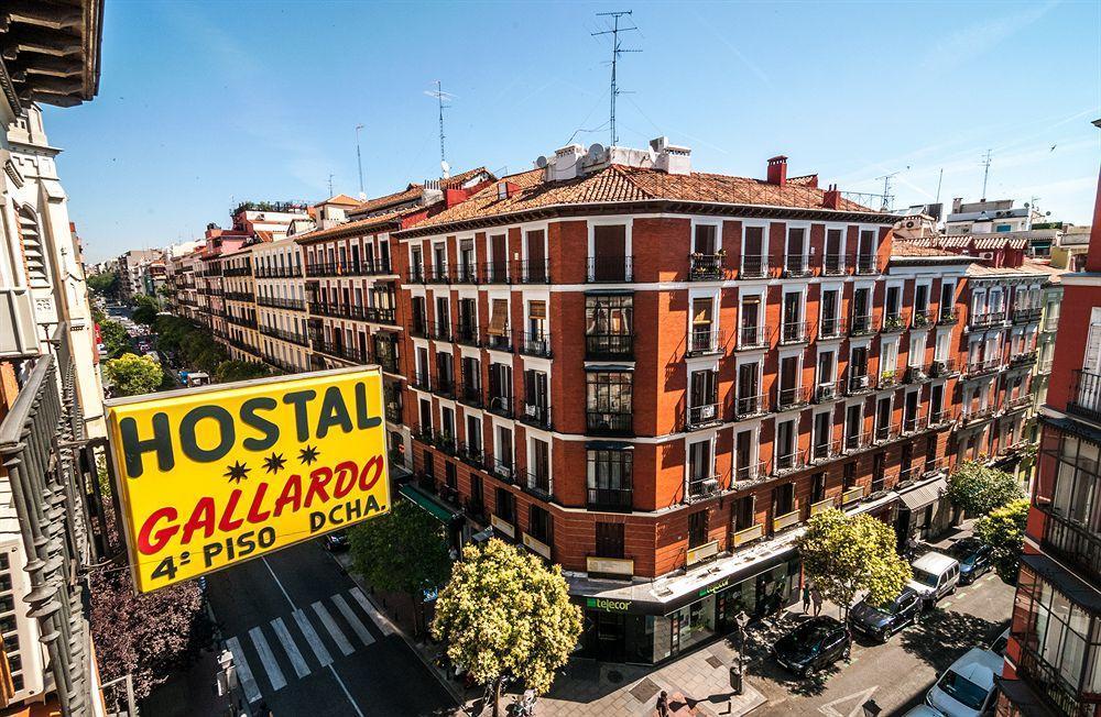 Hostal Gallardo Madrid Eksteriør bilde